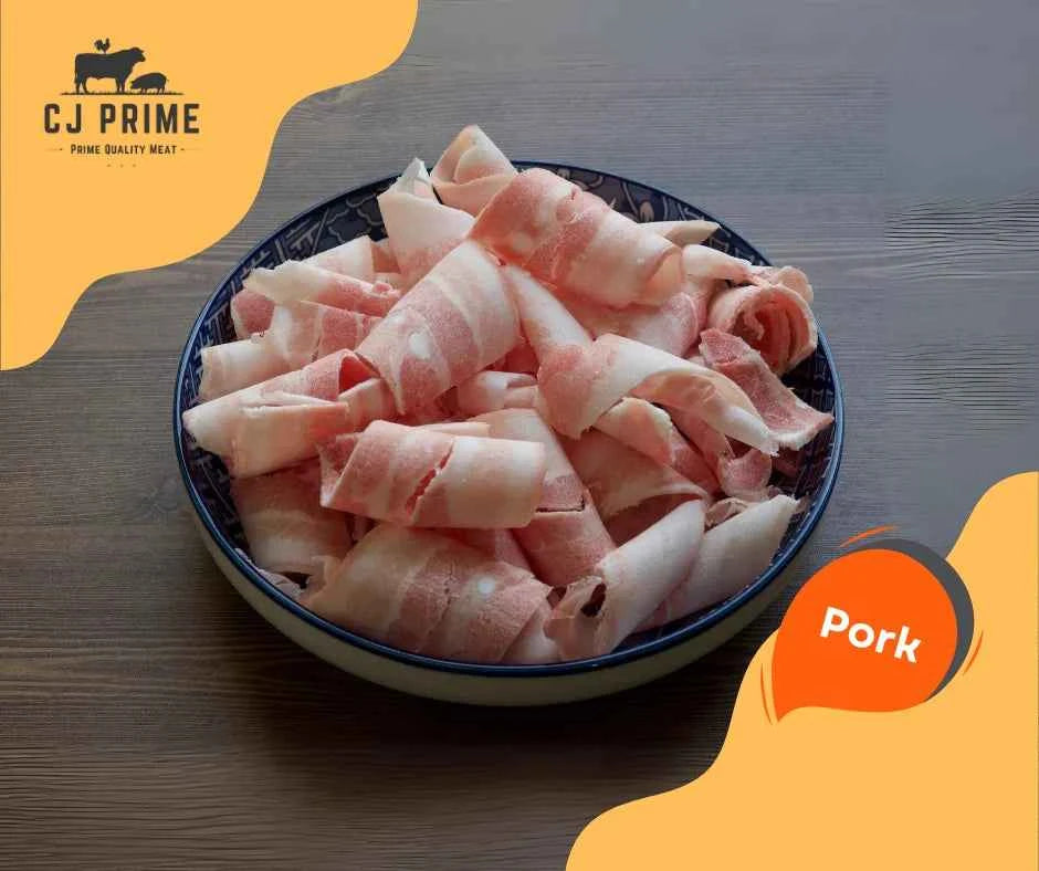 Pork Shabu Shabu 1LB 돼지고기 샤브샤브 1파운드